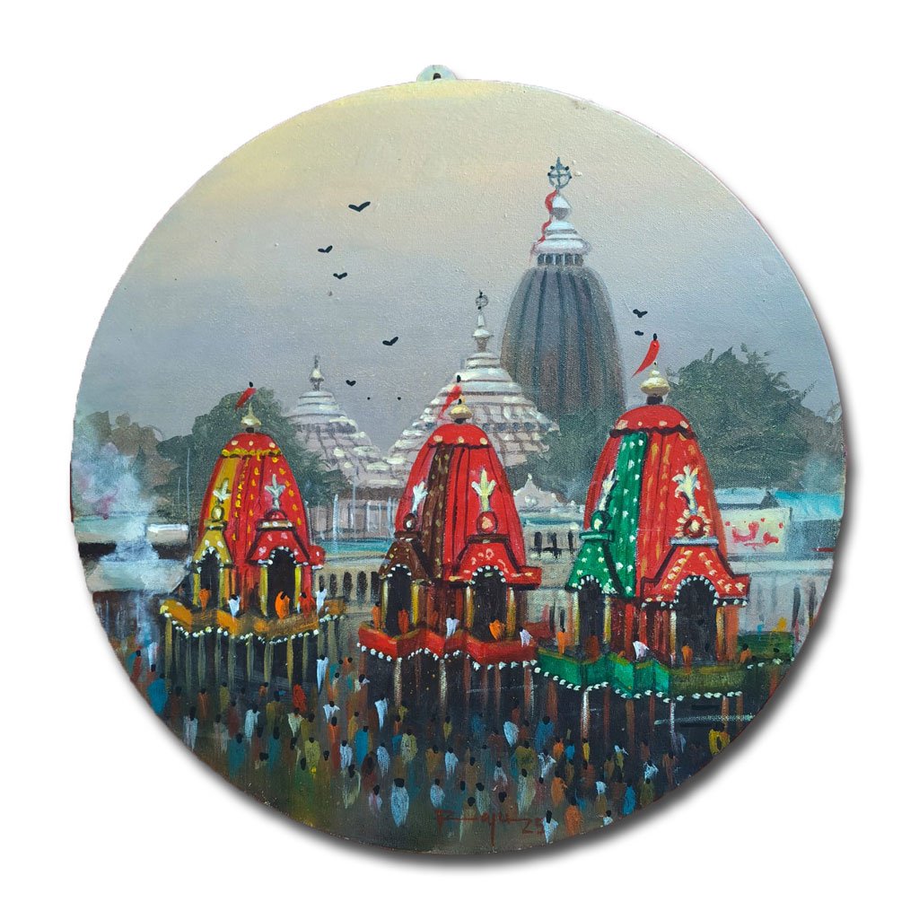 rathajatra painting by Raju Pramanik